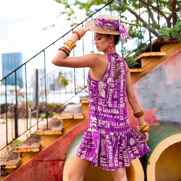 Kaulua’e Mini Dress 2xl - Picture 2 of 4